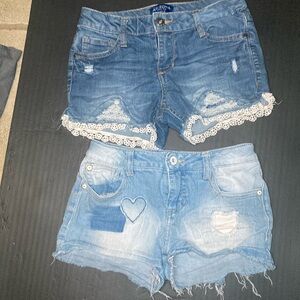 Girl Jean shorts